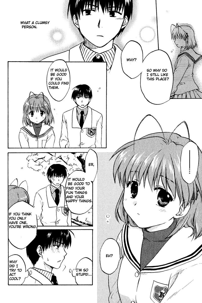 Clannad Chapter 1 page 10 - Chapter 1: The Beginning at the Bottom of the Hill