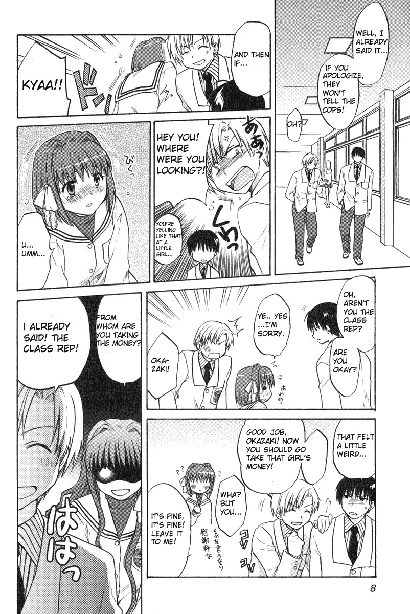 Clannad Chapter 1 page 12 - Chapter 1: The Beginning at the Bottom of the Hill