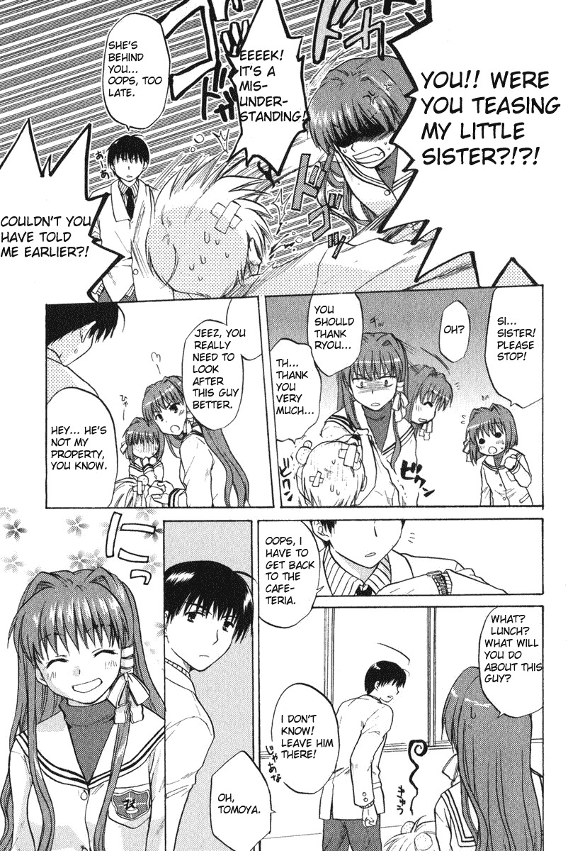 Clannad Chapter 1 page 13 - Chapter 1: The Beginning at the Bottom of the Hill