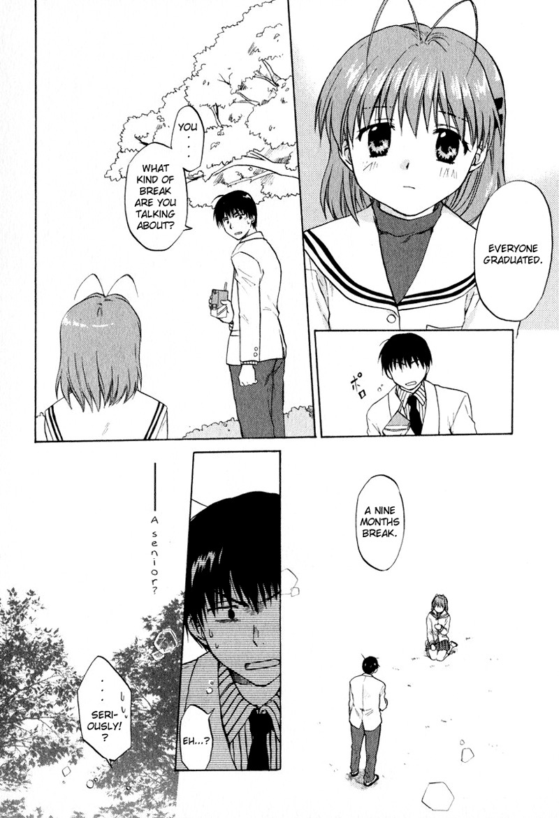 Clannad Chapter 1 page 20 - Chapter 1: The Beginning at the Bottom of the Hill