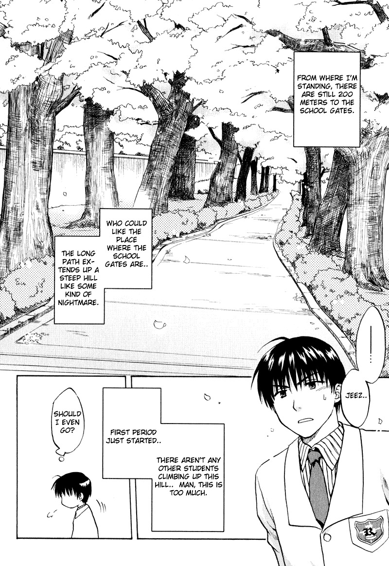 Clannad Chapter 1 page 8 - Chapter 1: The Beginning at the Bottom of the Hill