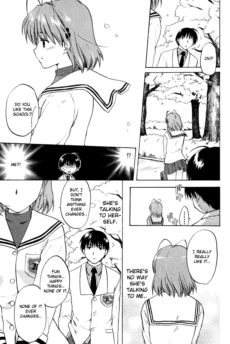 Clannad Chapter 1 page 9 - Chapter 1: The Beginning at the Bottom of the Hill