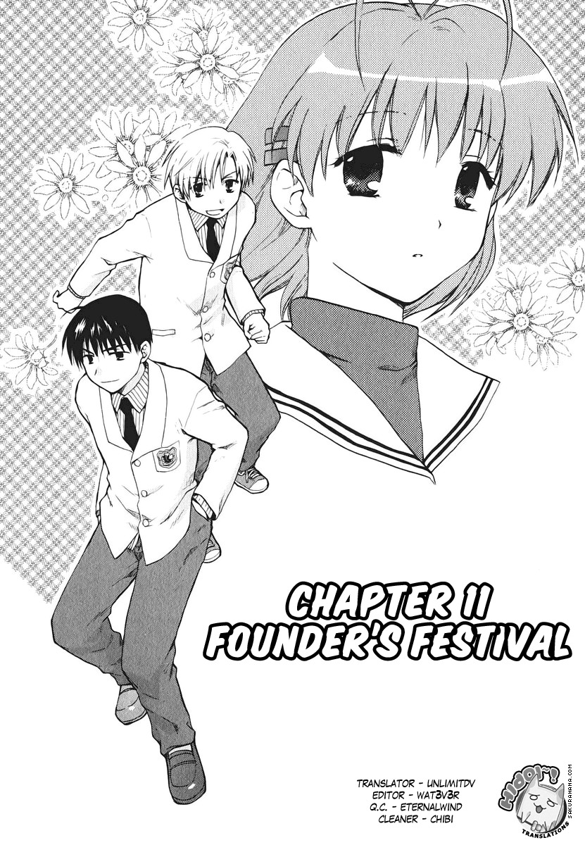 Clannad Chapter 11 page 1 - Chapter 11: Founder's Festival
