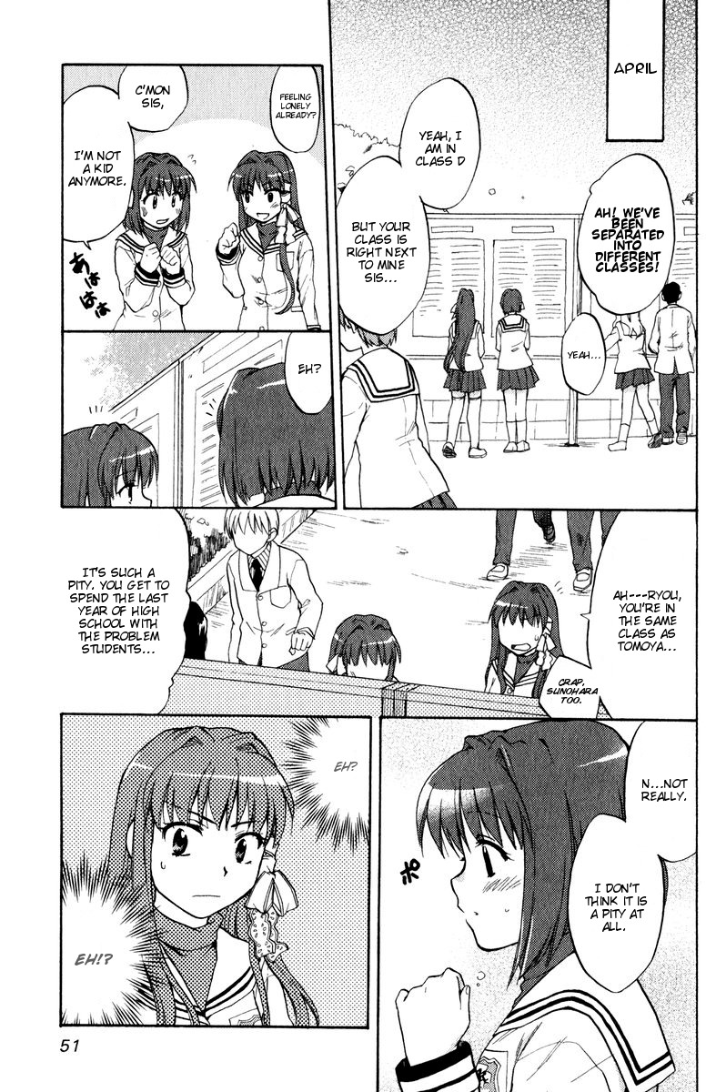 Clannad Chapter 15 page 3 - Chapter 15: GIRLS SIDE