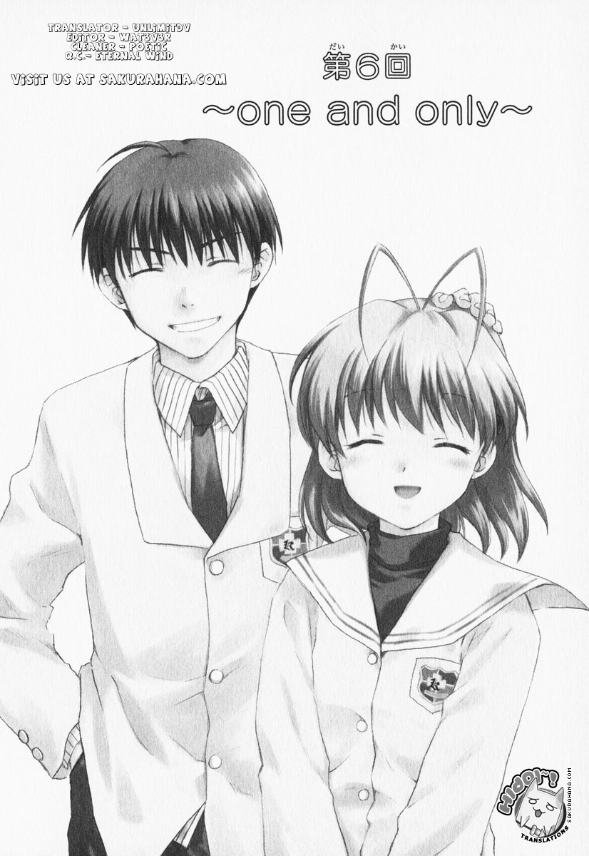 Clannad Chapter 6 page 1 - Chapter 6: One and Only
