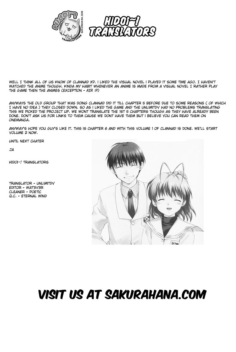 Clannad Chapter 6 page 39 - Chapter 6: One and Only