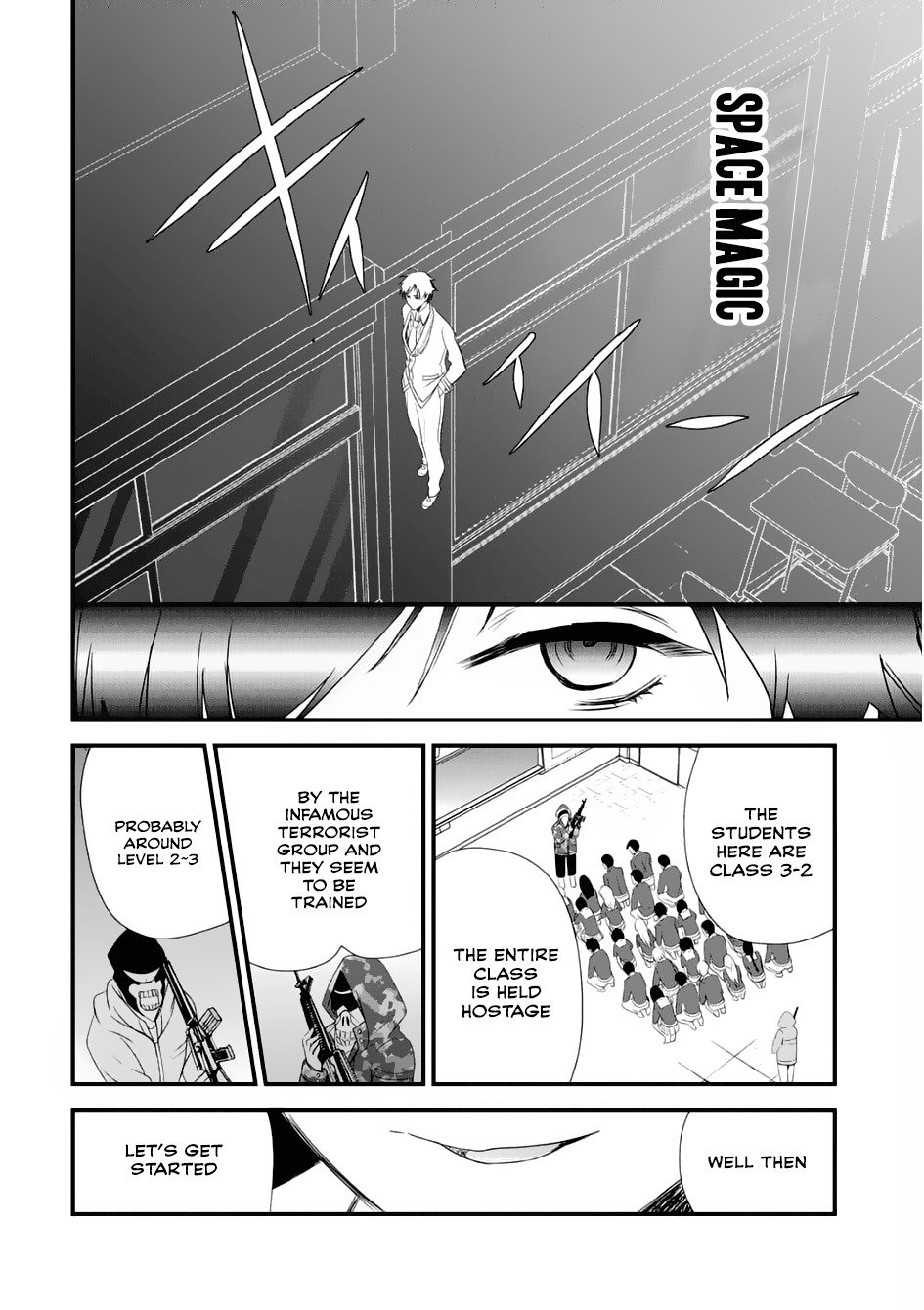 Class ga Isekai Shoukan sareta Naka Ore dake Nokotta n desu ga Chapter 1 page 26 - Chapter 1