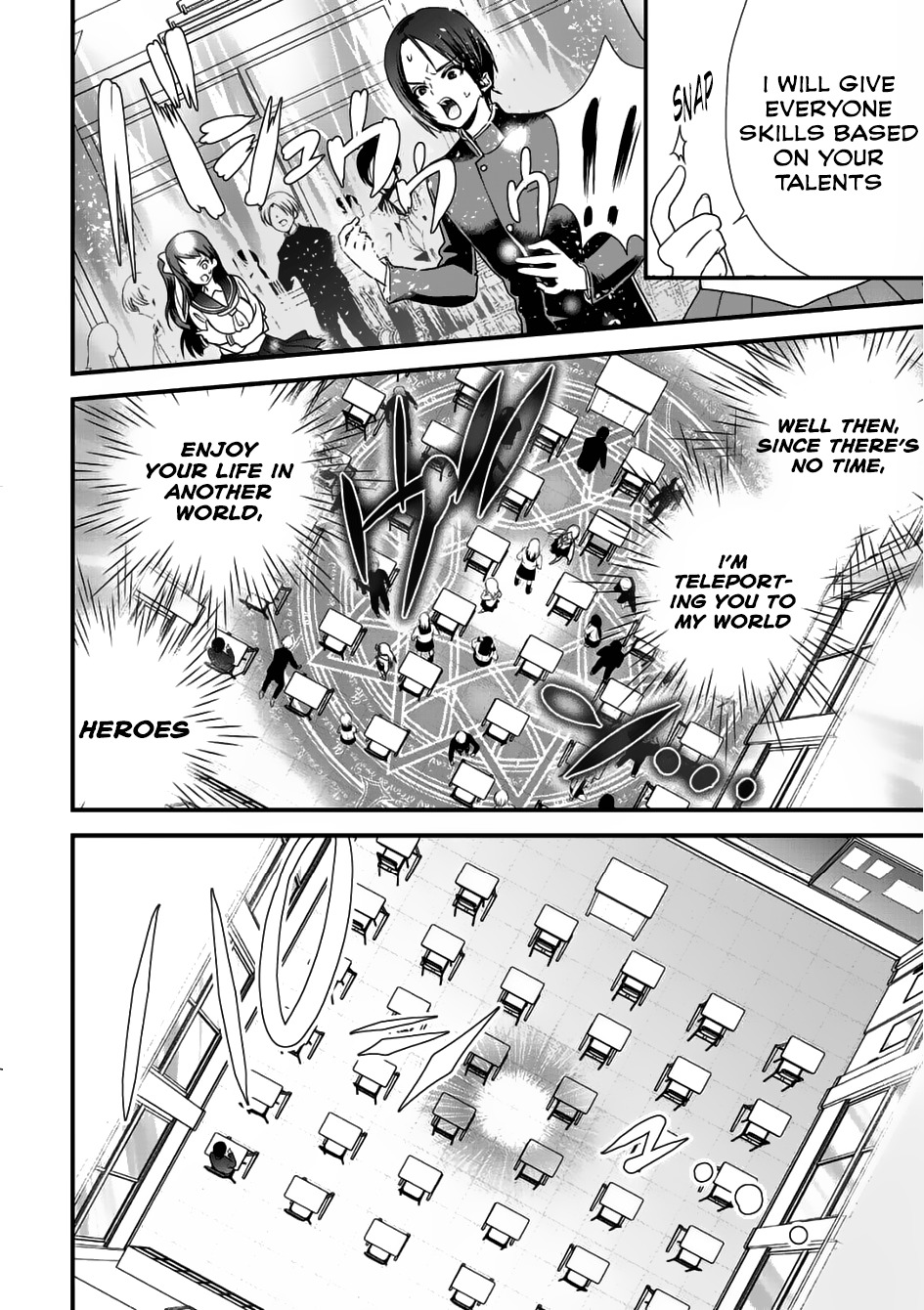 Class ga Isekai Shoukan sareta Naka Ore dake Nokotta n desu ga Chapter 1 page 3 - Chapter 1