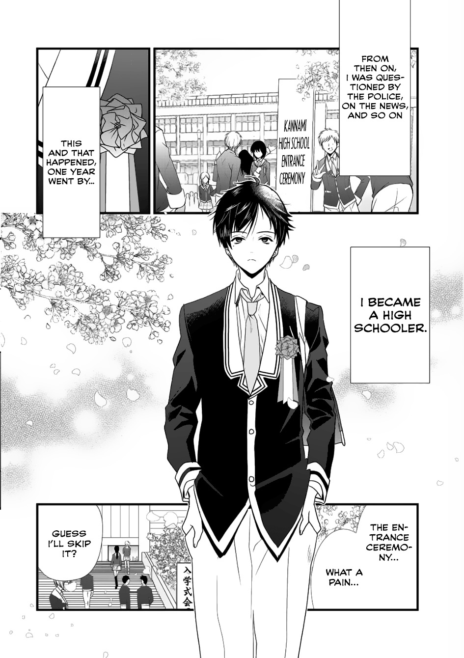 Class ga Isekai Shoukan sareta Naka Ore dake Nokotta n desu ga Chapter 1 page 6 - Chapter 1