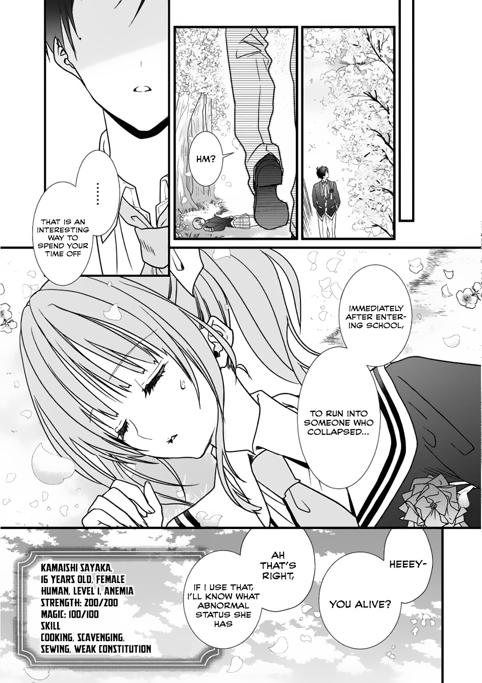 Class ga Isekai Shoukan sareta Naka Ore dake Nokotta n desu ga Chapter 1 page 7 - Chapter 1