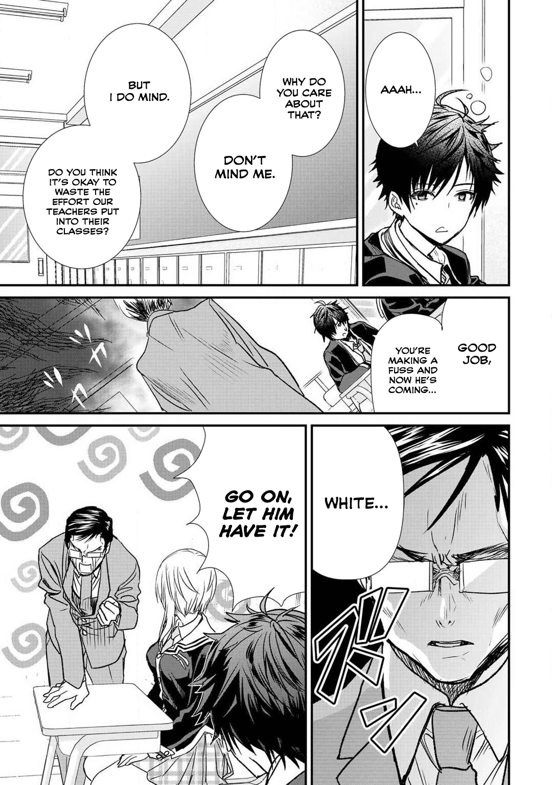 Class ga Isekai Shoukan sareta Naka Ore dake Nokotta n desu ga Chapter 11 page 12 - Chapter 11