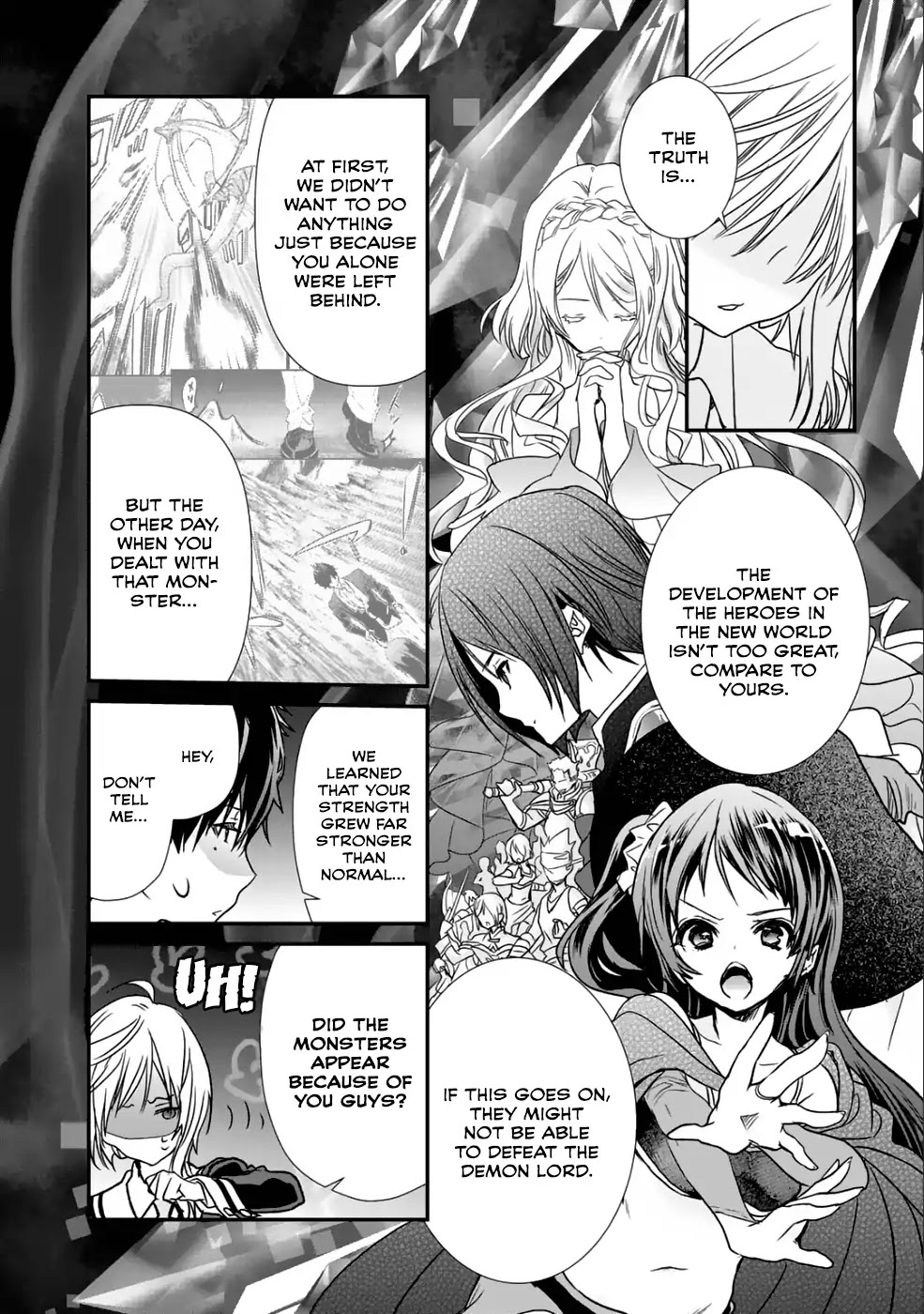 Class ga Isekai Shoukan sareta Naka Ore dake Nokotta n desu ga Chapter 12 page 6 - Chapter 12