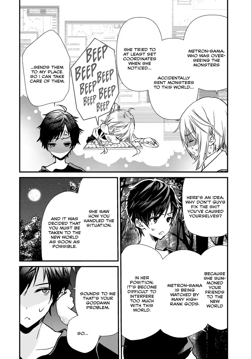Class ga Isekai Shoukan sareta Naka Ore dake Nokotta n desu ga Chapter 12 page 7 - Chapter 12