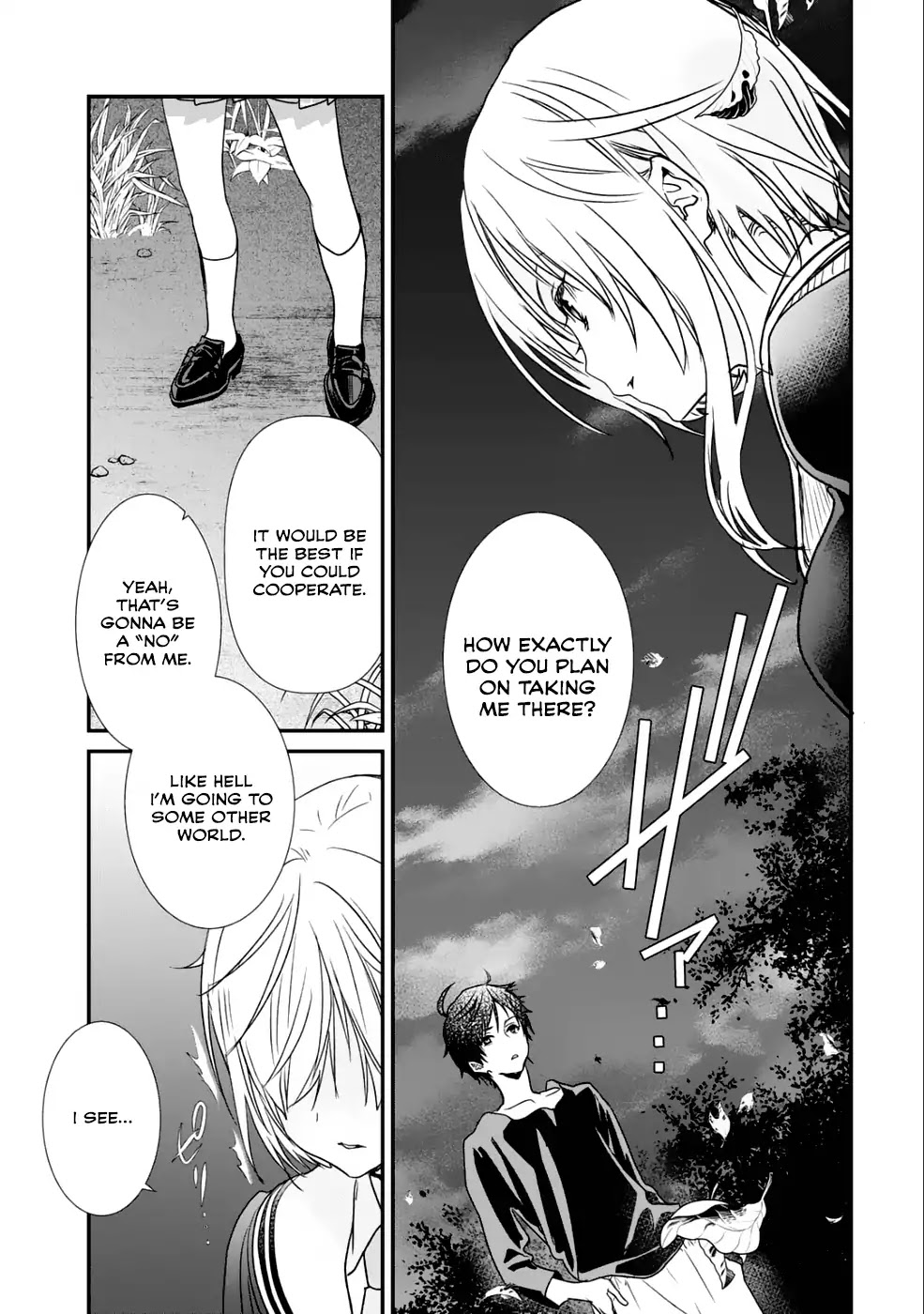 Class ga Isekai Shoukan sareta Naka Ore dake Nokotta n desu ga Chapter 12 page 8 - Chapter 12