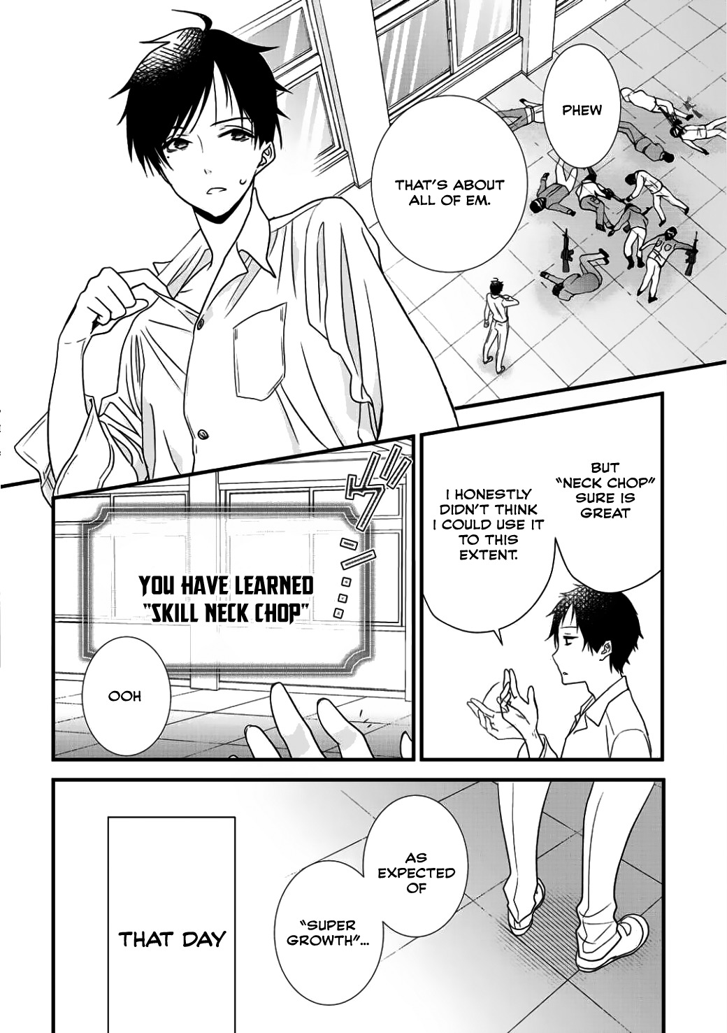 Class ga Isekai Shoukan sareta Naka Ore dake Nokotta n desu ga Chapter 2 page 11 - Chapter 2