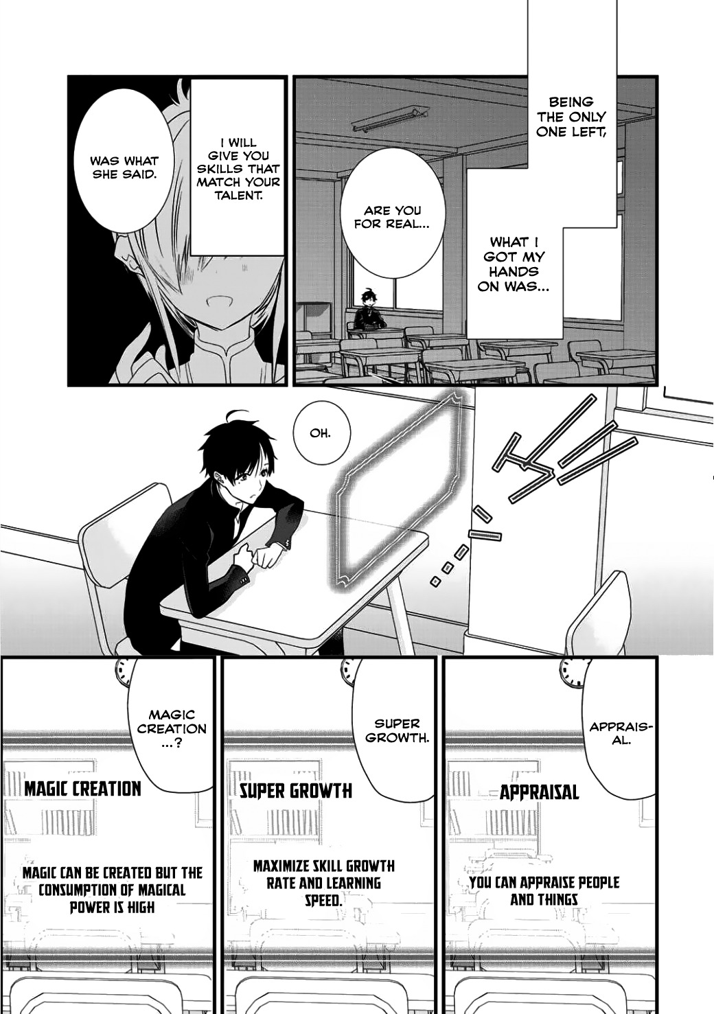 Class ga Isekai Shoukan sareta Naka Ore dake Nokotta n desu ga Chapter 2 page 12 - Chapter 2