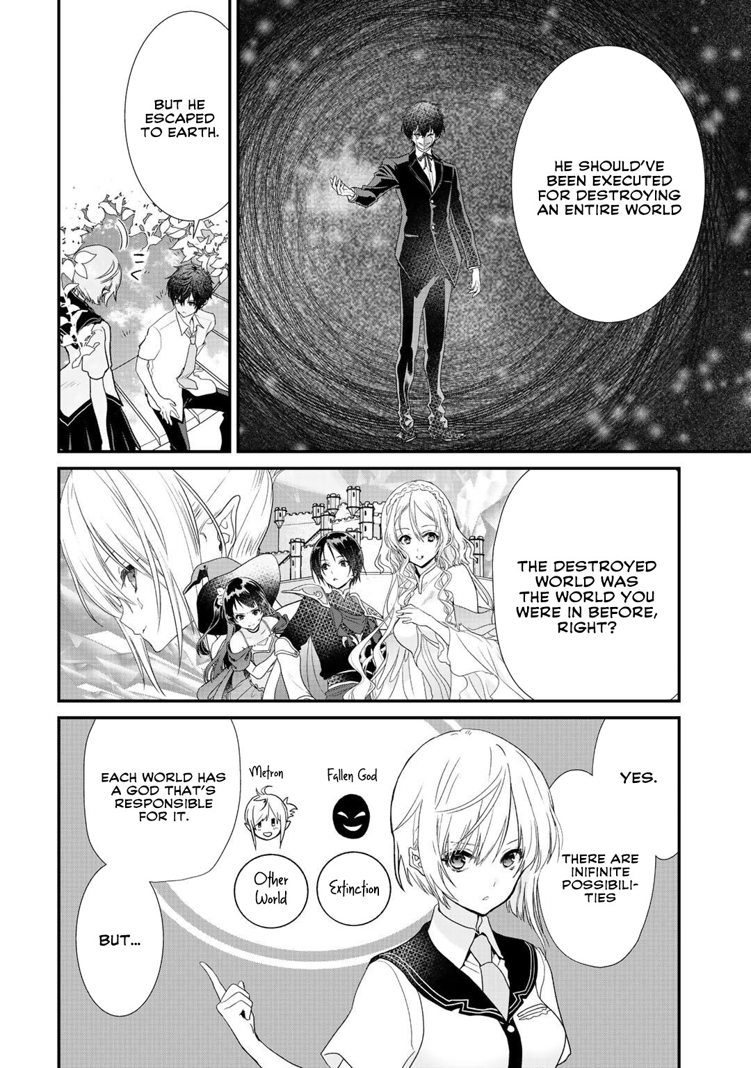 Class ga Isekai Shoukan sareta Naka Ore dake Nokotta n desu ga Chapter 20.1 page 4 - Chapter 20.1