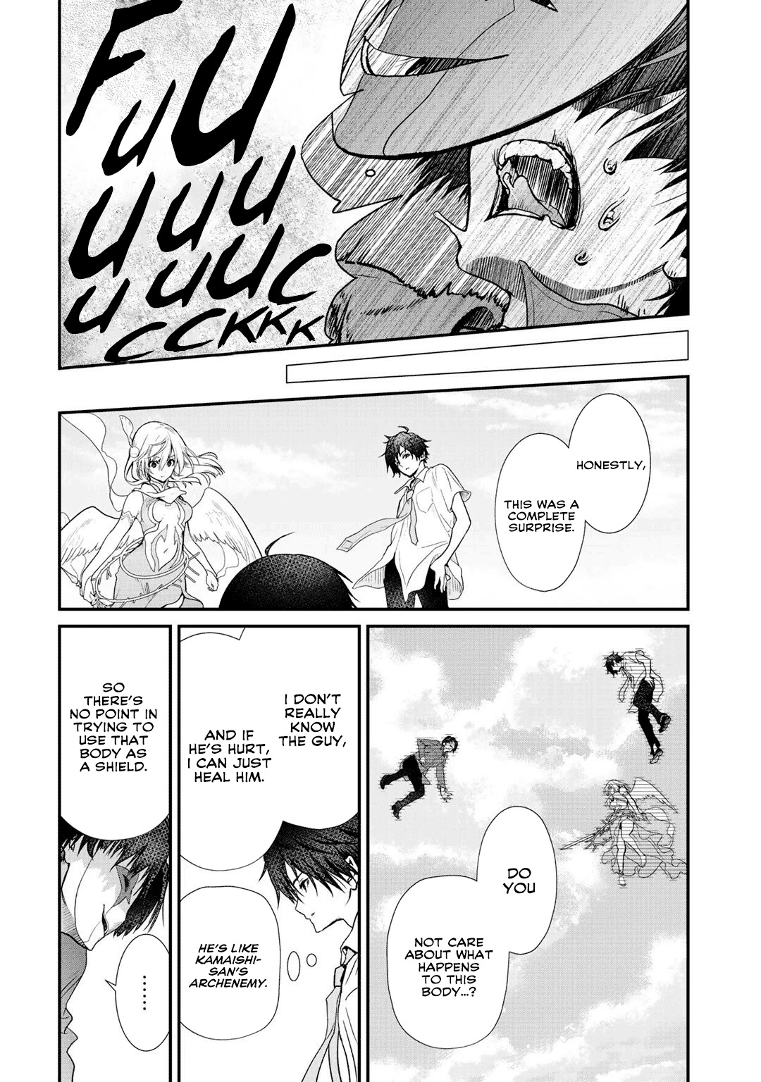 Class ga Isekai Shoukan sareta Naka Ore dake Nokotta n desu ga Chapter 24 page 16 - Chapter 24
