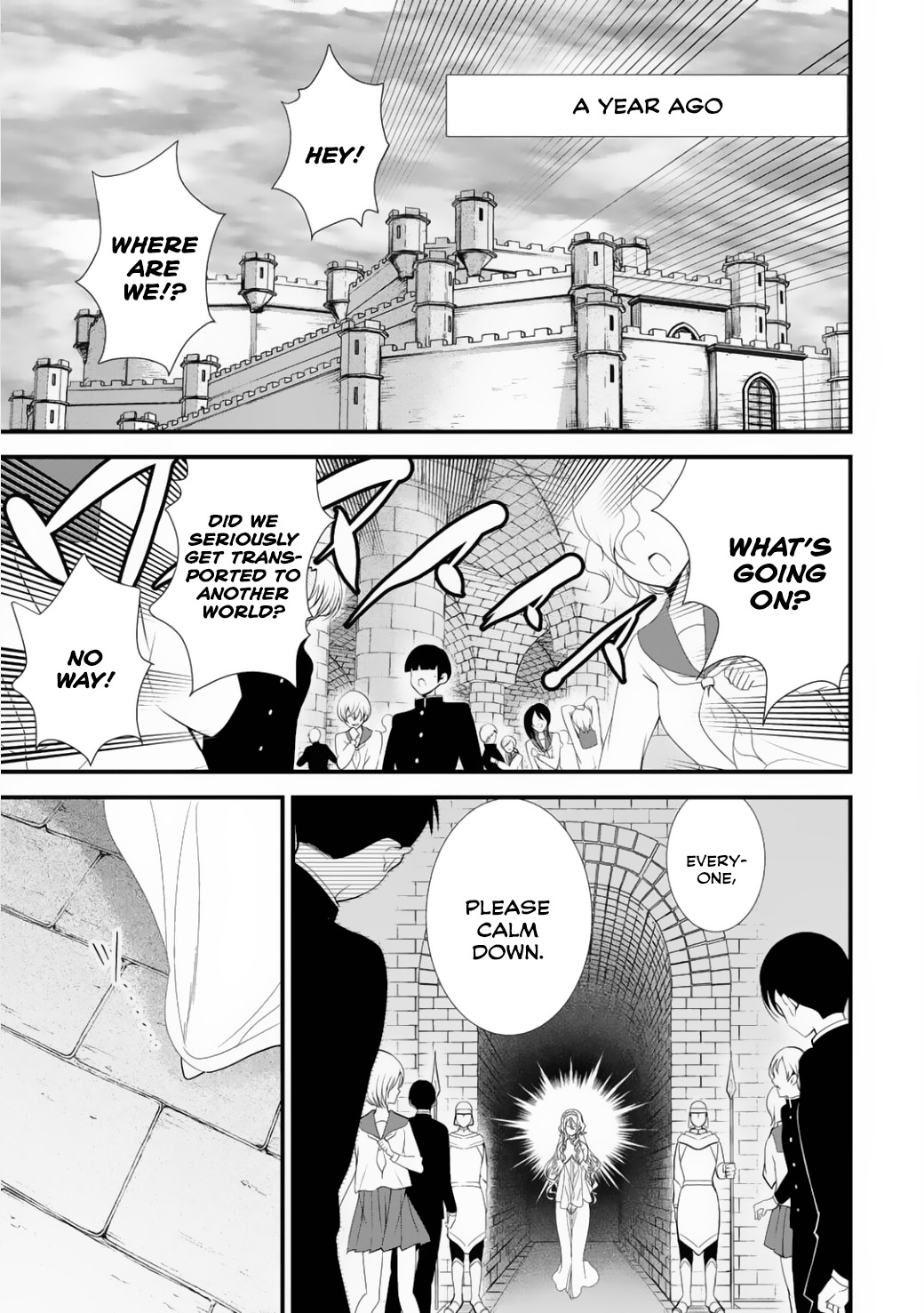 Class ga Isekai Shoukan sareta Naka Ore dake Nokotta n desu ga Chapter 3 page 2 - Chapter 3