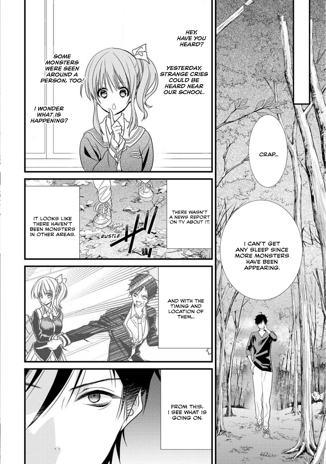 Class ga Isekai Shoukan sareta Naka Ore dake Nokotta n desu ga Chapter 4 page 5 - Chapter 4
