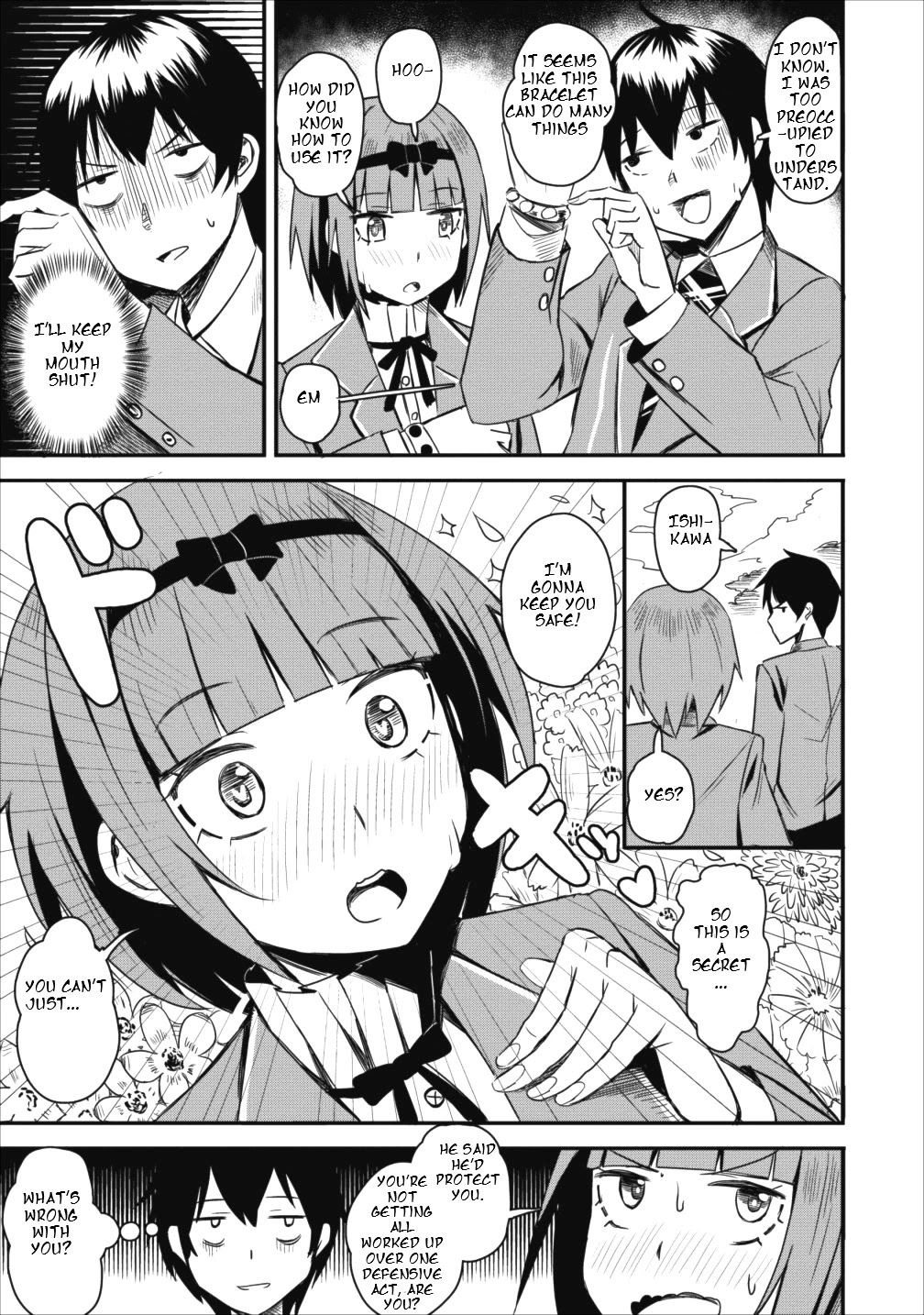Class-goto Shuudan Teni Shimashita ga, ichiban Tsuyoi Ore wa Saijaku no Shounin ni Gisouchuu Chapter 1 page 27 - Chapter 1