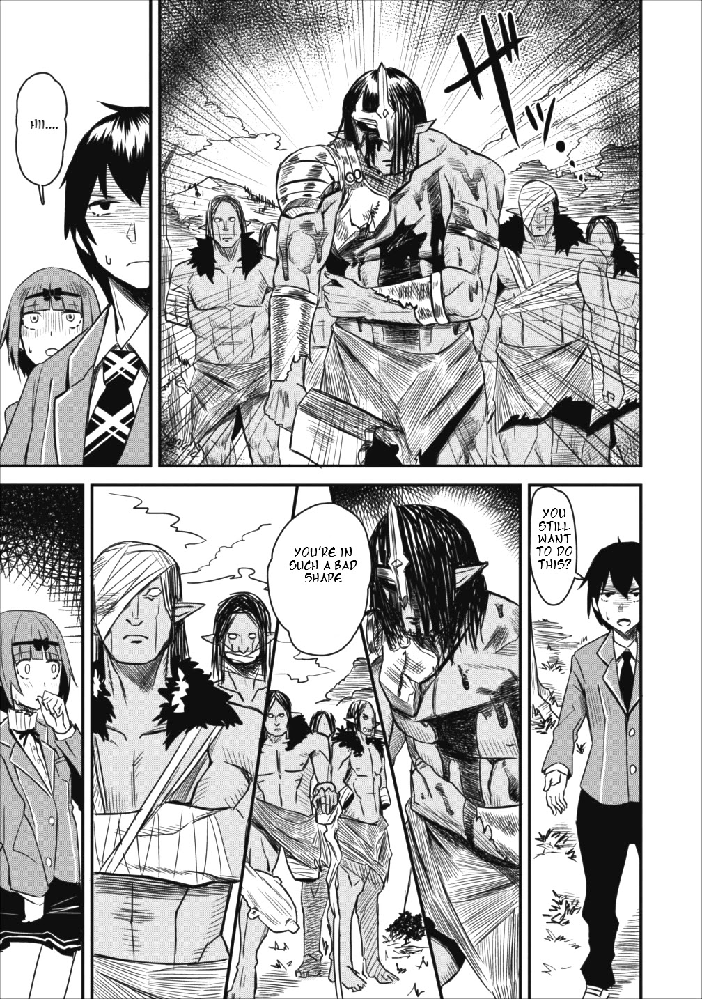 Class-goto Shuudan Teni Shimashita ga, ichiban Tsuyoi Ore wa Saijaku no Shounin ni Gisouchuu Chapter 1 page 29 - Chapter 1
