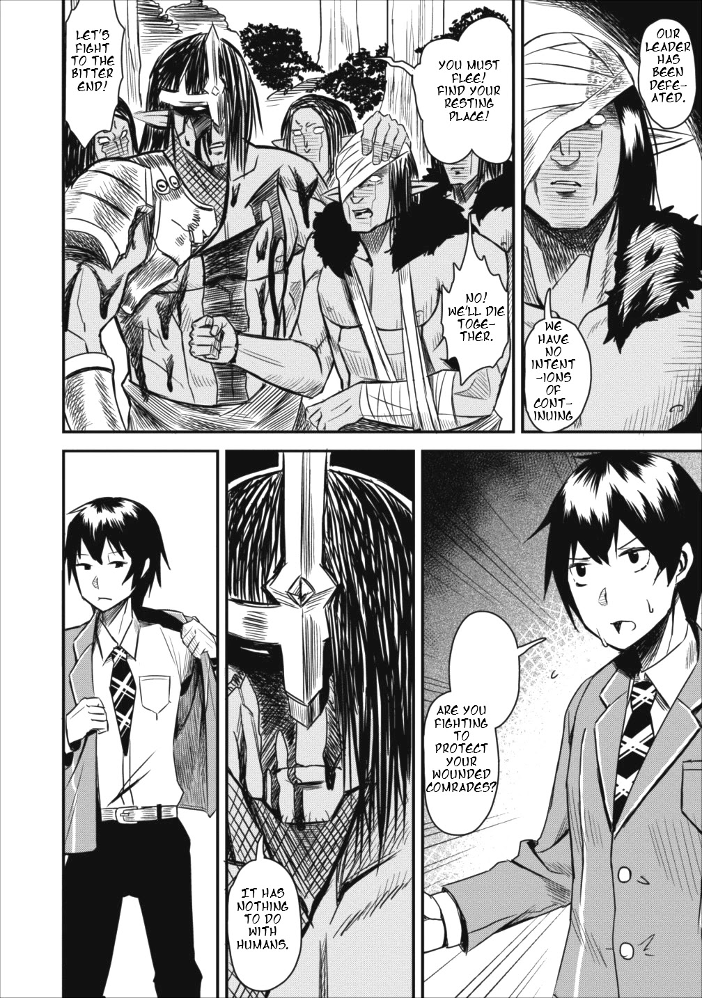 Class-goto Shuudan Teni Shimashita ga, ichiban Tsuyoi Ore wa Saijaku no Shounin ni Gisouchuu Chapter 1 page 30 - Chapter 1