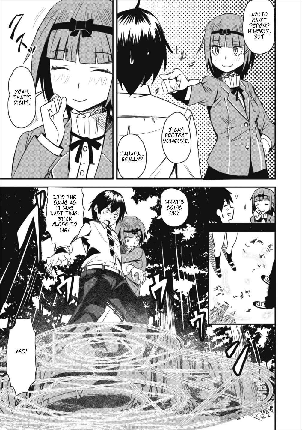 Class-goto Shuudan Teni Shimashita ga, ichiban Tsuyoi Ore wa Saijaku no Shounin ni Gisouchuu Chapter 1 page 33 - Chapter 1
