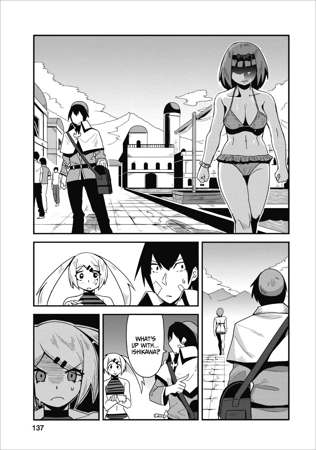Class-goto Shuudan Teni Shimashita ga, ichiban Tsuyoi Ore wa Saijaku no Shounin ni Gisouchuu Chapter 10 page 22 - Chapter 10