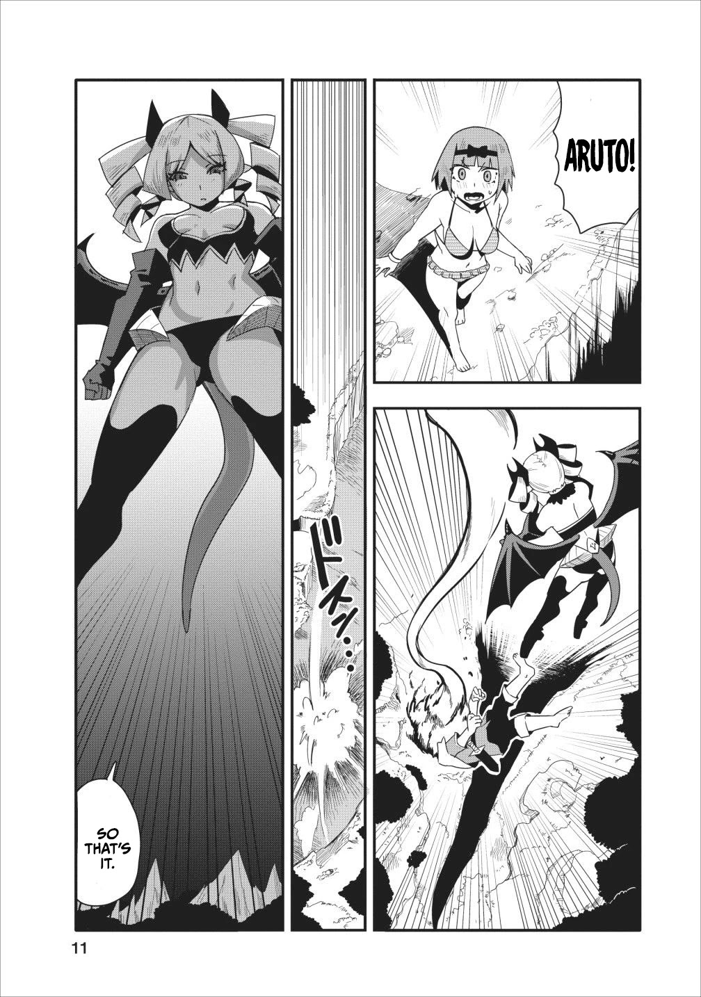Class-goto Shuudan Teni Shimashita ga, ichiban Tsuyoi Ore wa Saijaku no Shounin ni Gisouchuu Chapter 11 page 10 - Chapter 11