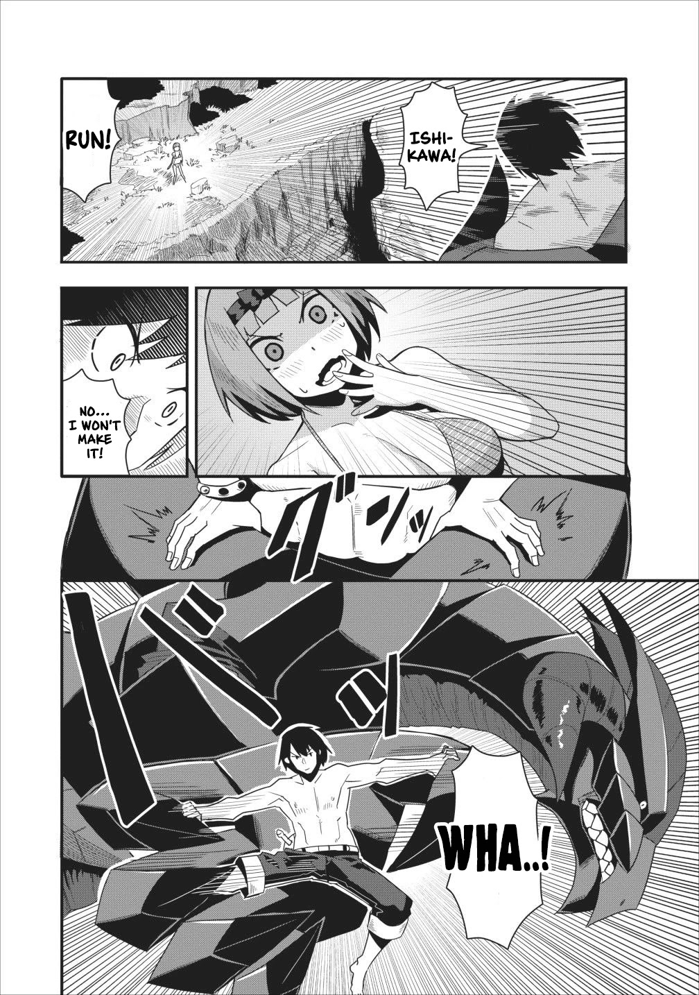 Class-goto Shuudan Teni Shimashita ga, ichiban Tsuyoi Ore wa Saijaku no Shounin ni Gisouchuu Chapter 11 page 19 - Chapter 11