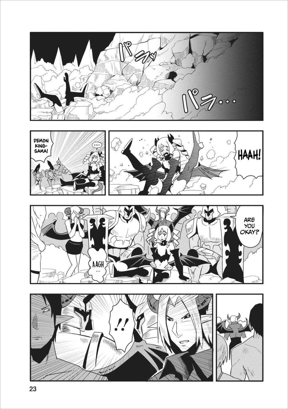 Class-goto Shuudan Teni Shimashita ga, ichiban Tsuyoi Ore wa Saijaku no Shounin ni Gisouchuu Chapter 11 page 22 - Chapter 11