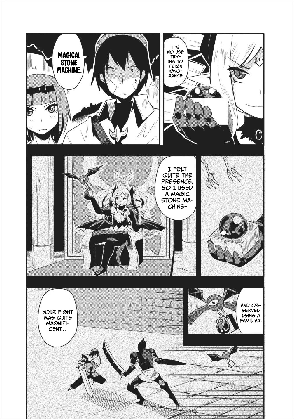 Class-goto Shuudan Teni Shimashita ga, ichiban Tsuyoi Ore wa Saijaku no Shounin ni Gisouchuu Chapter 11 page 3 - Chapter 11