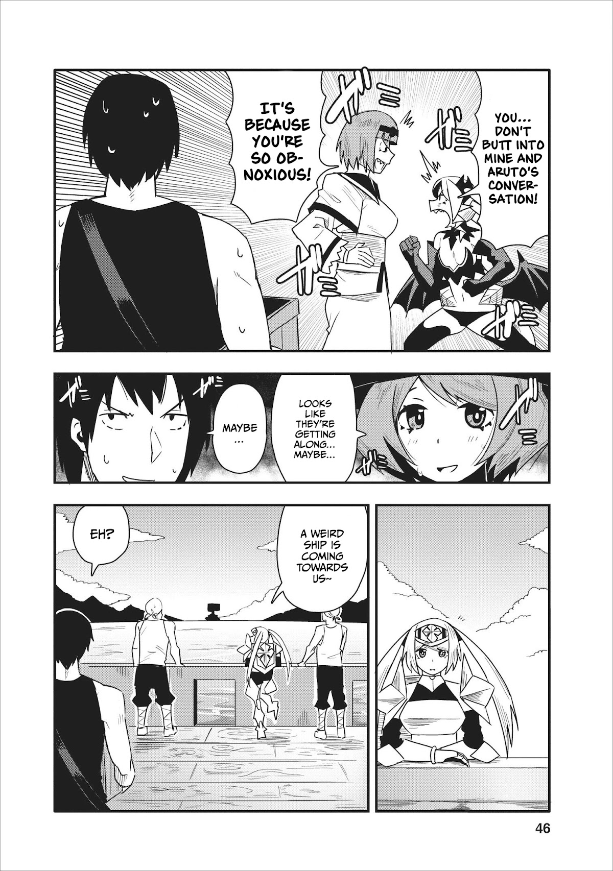 Class-goto Shuudan Teni Shimashita ga, ichiban Tsuyoi Ore wa Saijaku no Shounin ni Gisouchuu Chapter 12 page 15 - Chapter 12