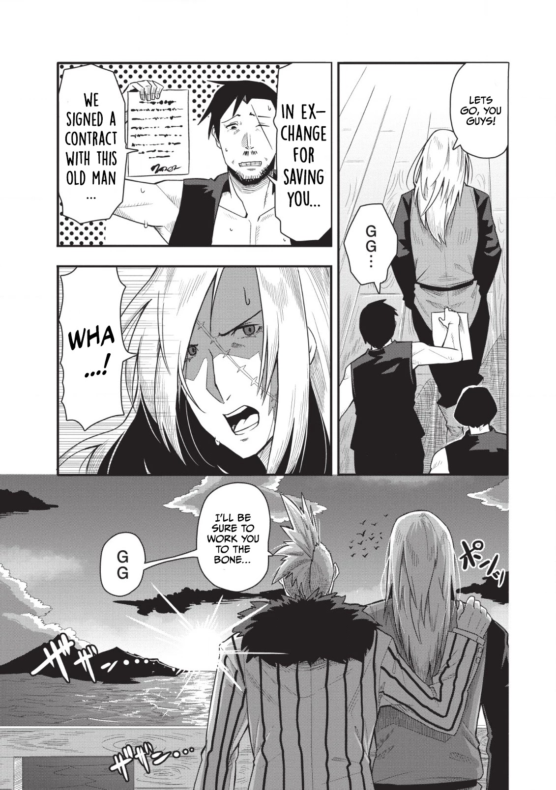 Class-goto Shuudan Teni Shimashita ga, ichiban Tsuyoi Ore wa Saijaku no Shounin ni Gisouchuu Chapter 14 page 16 - Chapter 14