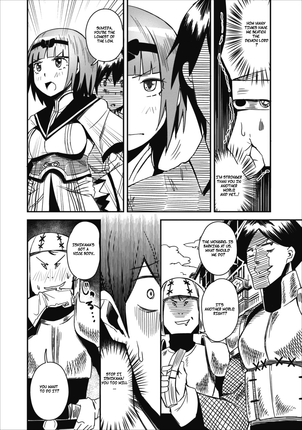Class-goto Shuudan Teni Shimashita ga, ichiban Tsuyoi Ore wa Saijaku no Shounin ni Gisouchuu Chapter 2 page 23 - Chapter 2