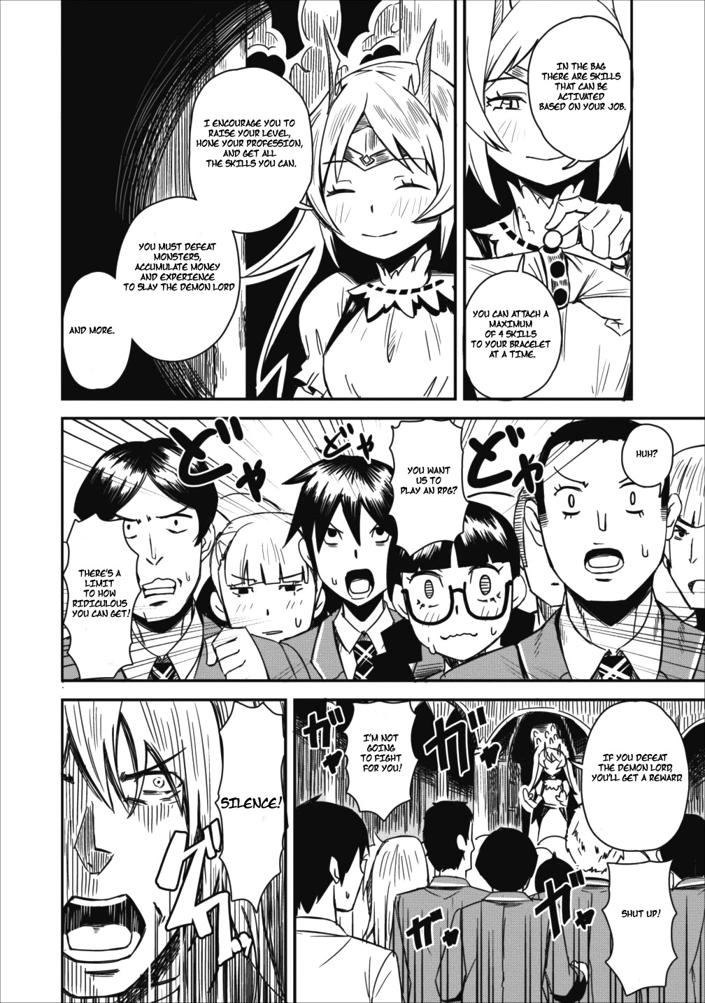 Class-goto Shuudan Teni Shimashita ga, ichiban Tsuyoi Ore wa Saijaku no Shounin ni Gisouchuu Chapter 2 page 7 - Chapter 2