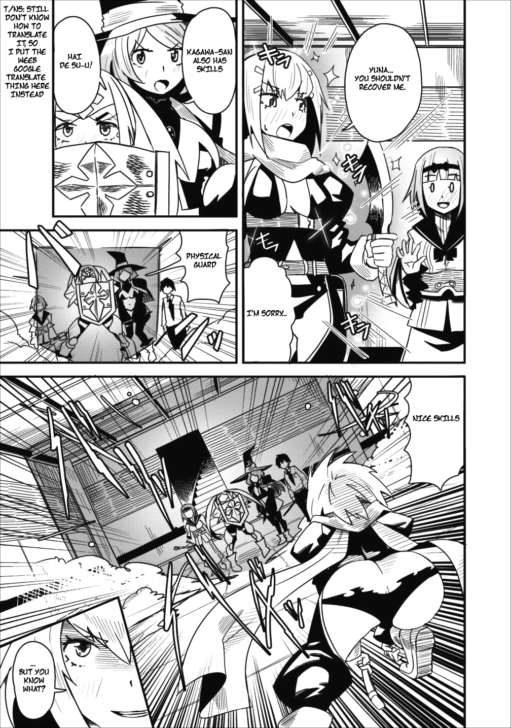 Class-goto Shuudan Teni Shimashita ga, ichiban Tsuyoi Ore wa Saijaku no Shounin ni Gisouchuu Chapter 3 page 14 - Chapter 3