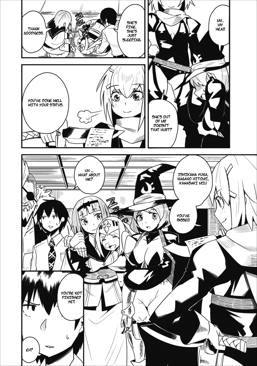 Class-goto Shuudan Teni Shimashita ga, ichiban Tsuyoi Ore wa Saijaku no Shounin ni Gisouchuu Chapter 3 page 17 - Chapter 3