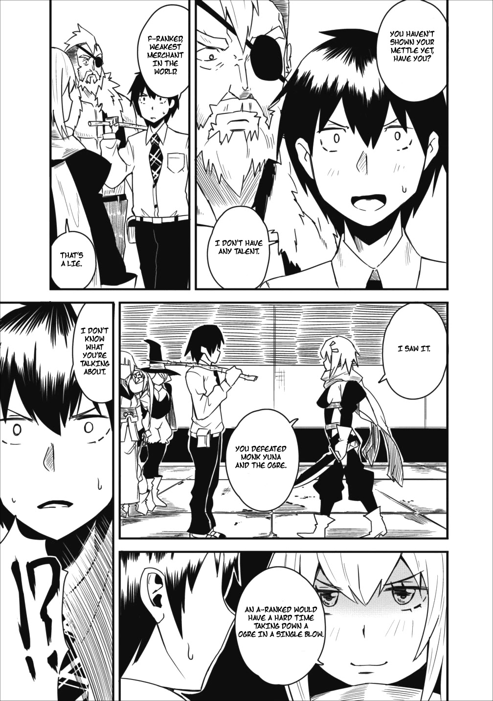Class-goto Shuudan Teni Shimashita ga, ichiban Tsuyoi Ore wa Saijaku no Shounin ni Gisouchuu Chapter 3 page 18 - Chapter 3