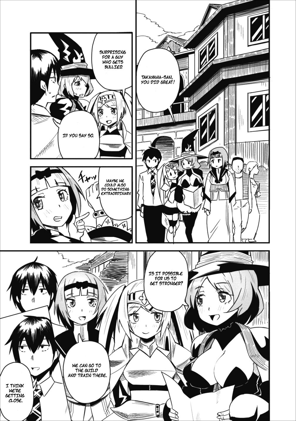 Class-goto Shuudan Teni Shimashita ga, ichiban Tsuyoi Ore wa Saijaku no Shounin ni Gisouchuu Chapter 3 page 2 - Chapter 3