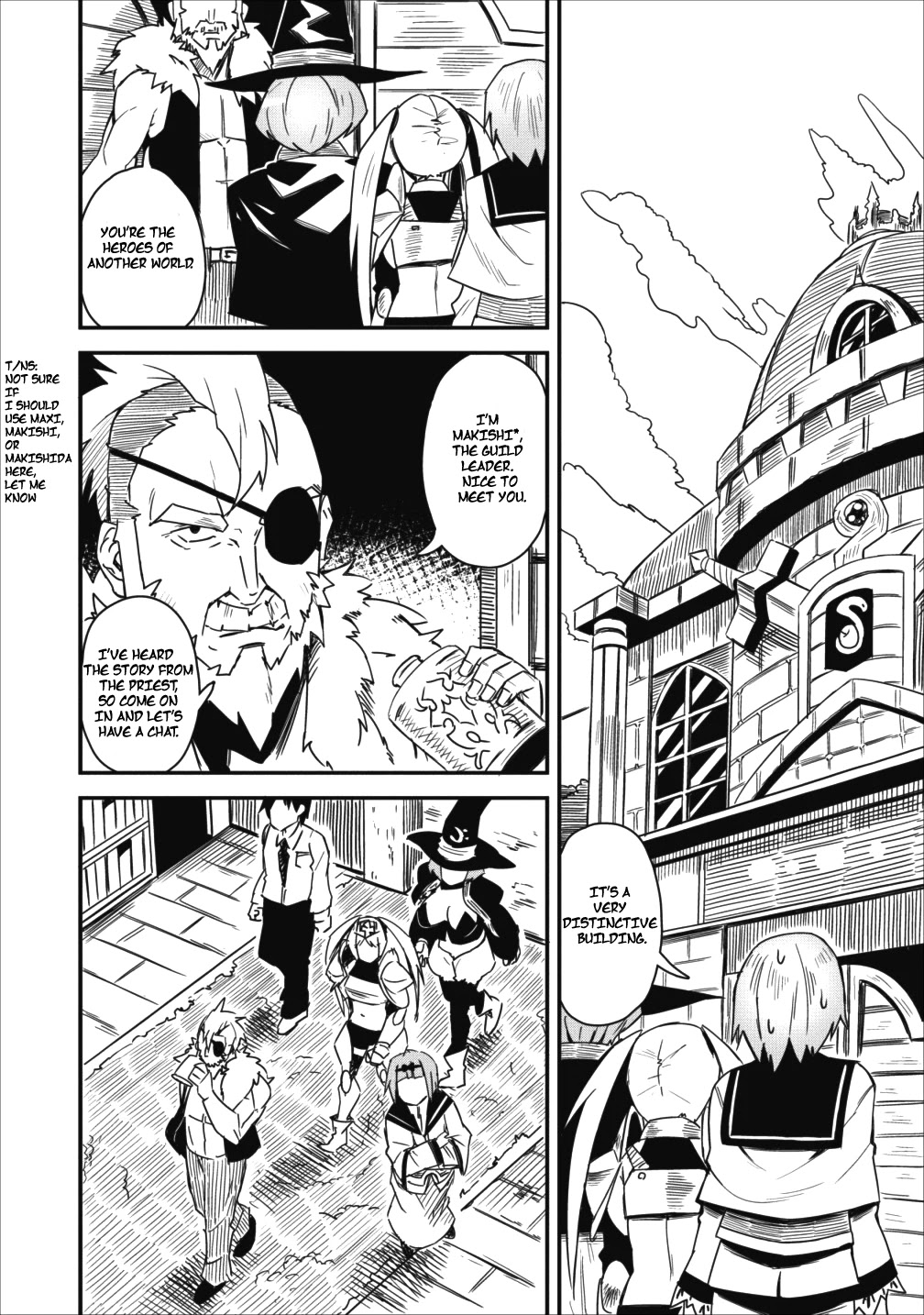 Class-goto Shuudan Teni Shimashita ga, ichiban Tsuyoi Ore wa Saijaku no Shounin ni Gisouchuu Chapter 3 page 3 - Chapter 3
