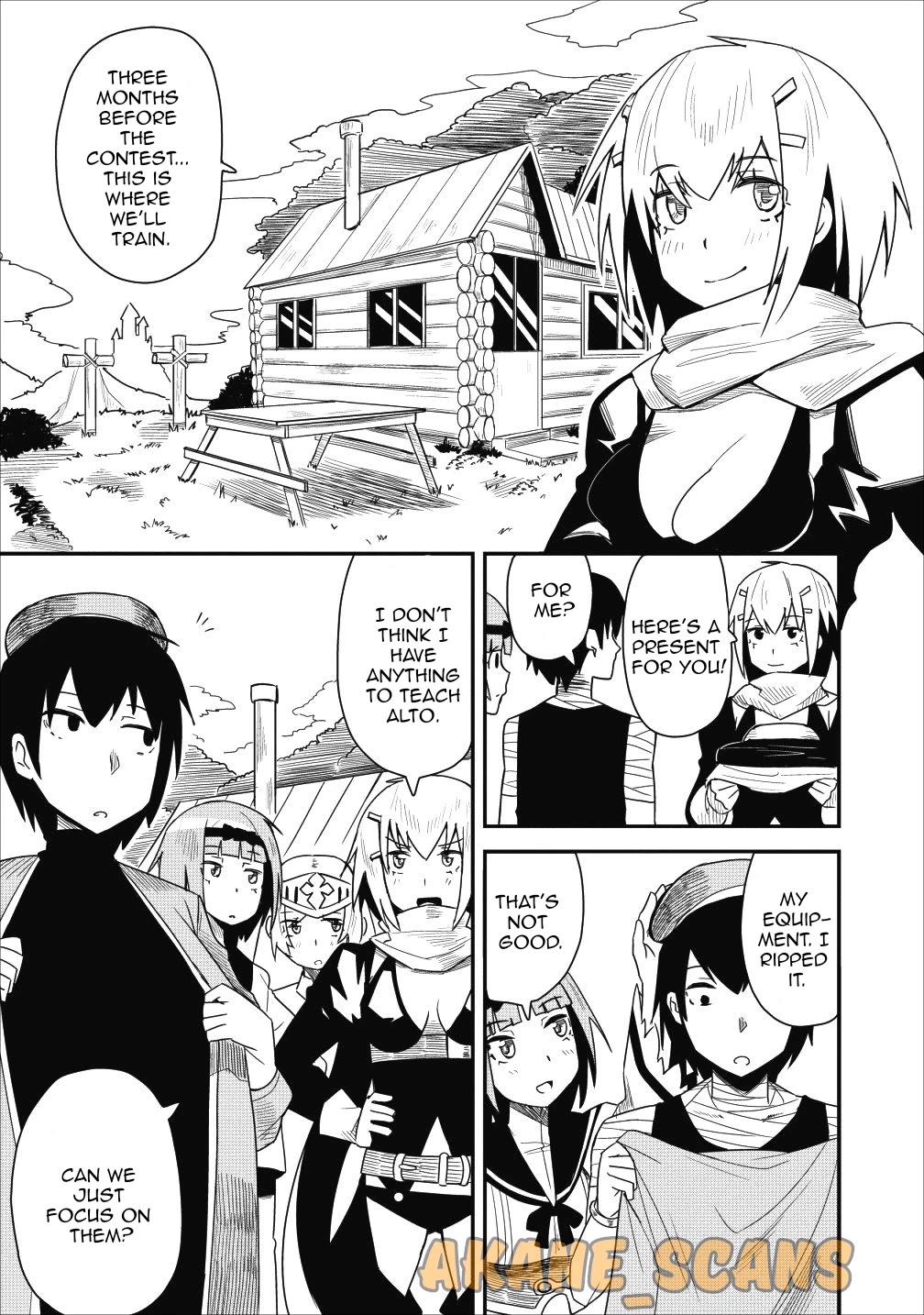 Class-goto Shuudan Teni Shimashita ga, ichiban Tsuyoi Ore wa Saijaku no Shounin ni Gisouchuu Chapter 5.1 page 4 - Chapter 5.1