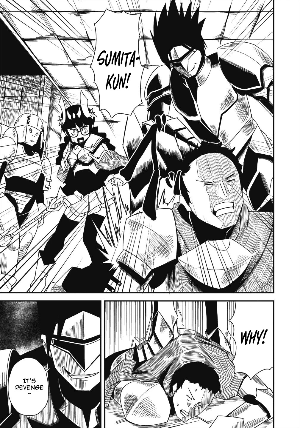 Class-goto Shuudan Teni Shimashita ga, ichiban Tsuyoi Ore wa Saijaku no Shounin ni Gisouchuu Chapter 6 page 13 - Chapter 6