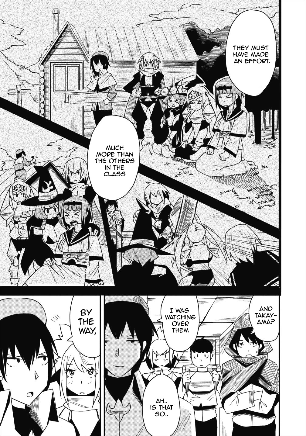 Class-goto Shuudan Teni Shimashita ga, ichiban Tsuyoi Ore wa Saijaku no Shounin ni Gisouchuu Chapter 6 page 7 - Chapter 6