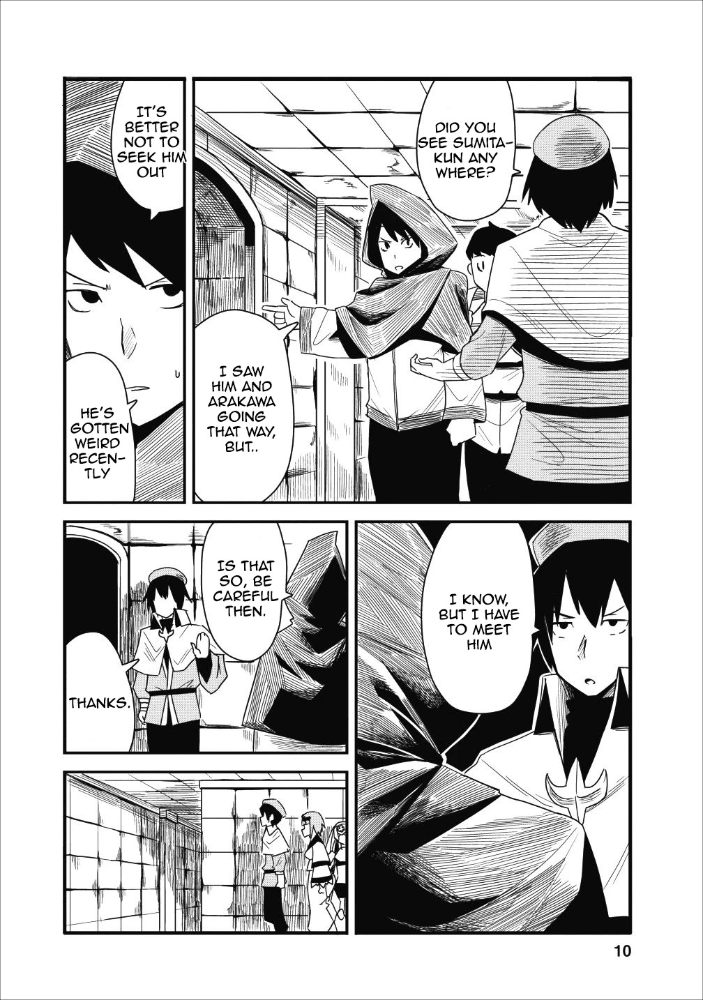 Class-goto Shuudan Teni Shimashita ga, ichiban Tsuyoi Ore wa Saijaku no Shounin ni Gisouchuu Chapter 6 page 8 - Chapter 6
