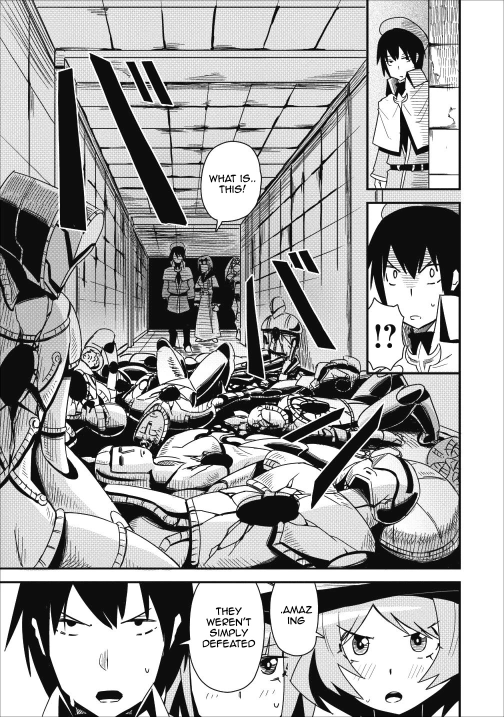 Class-goto Shuudan Teni Shimashita ga, ichiban Tsuyoi Ore wa Saijaku no Shounin ni Gisouchuu Chapter 6 page 9 - Chapter 6