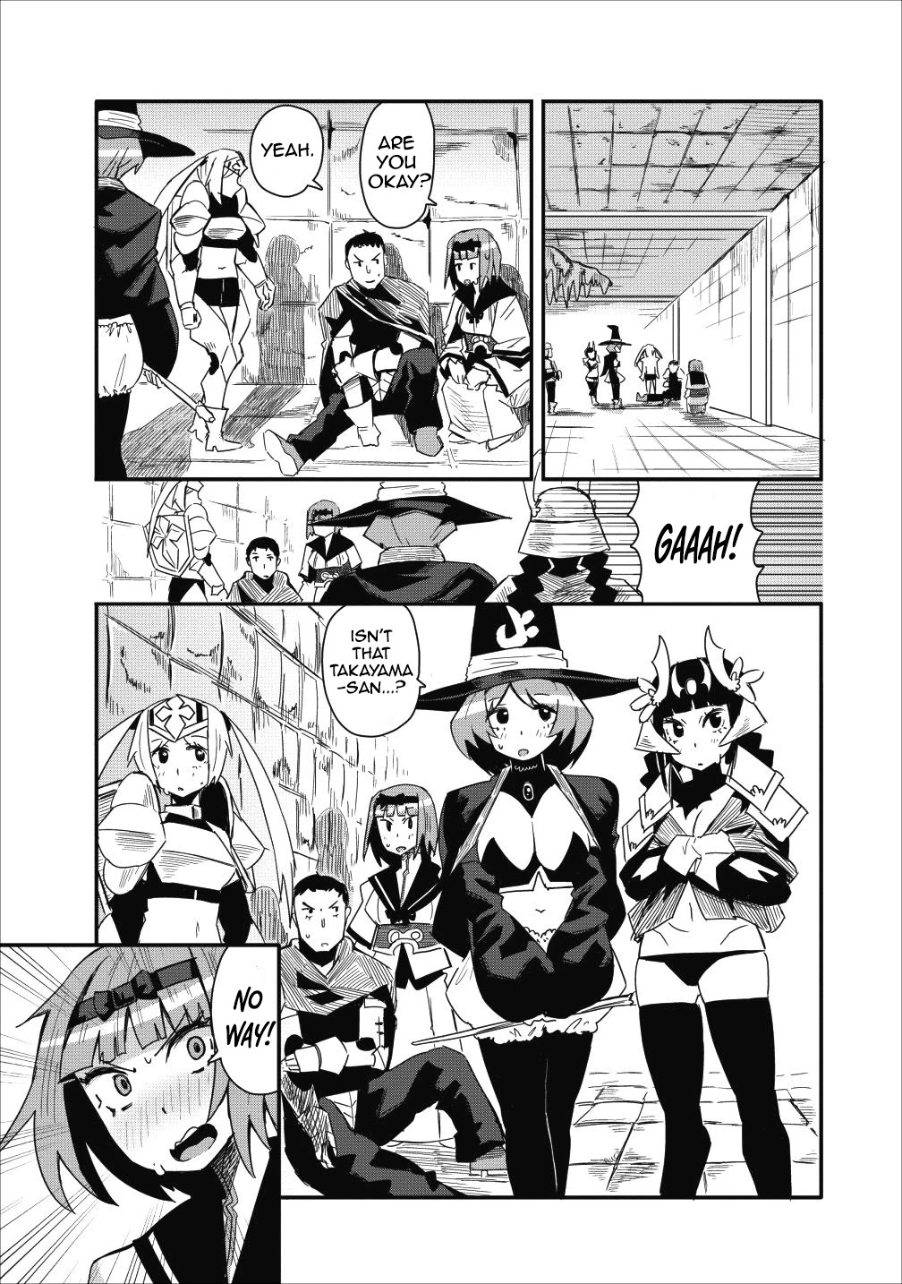 Class-goto Shuudan Teni Shimashita ga, ichiban Tsuyoi Ore wa Saijaku no Shounin ni Gisouchuu Chapter 8 page 1 - Chapter 8