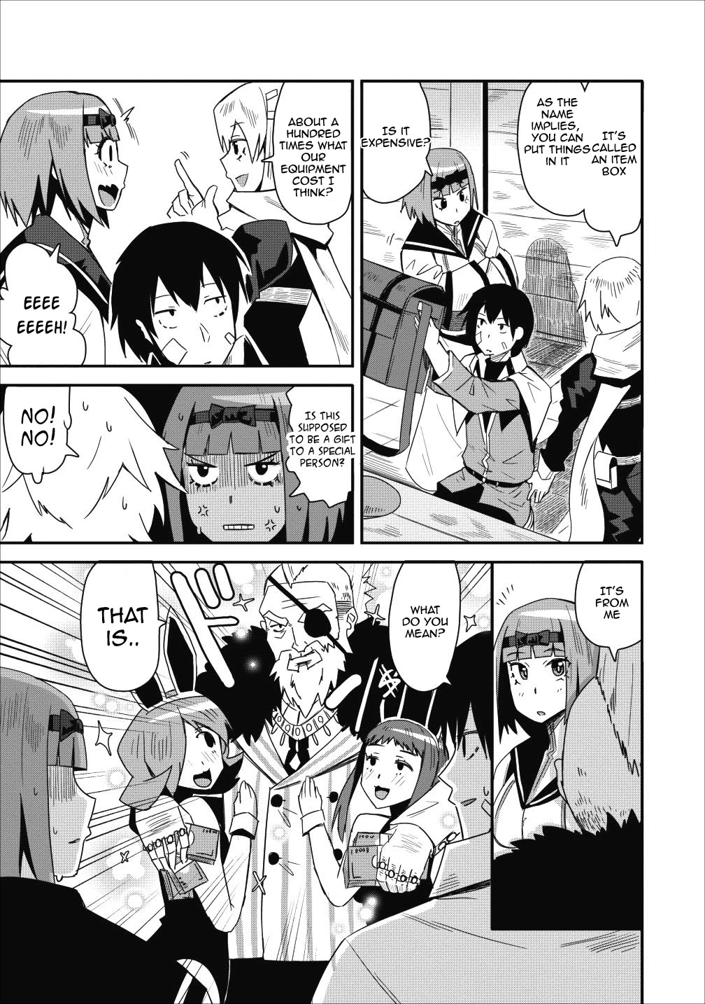 Class-goto Shuudan Teni Shimashita ga, ichiban Tsuyoi Ore wa Saijaku no Shounin ni Gisouchuu Chapter 8 page 19 - Chapter 8