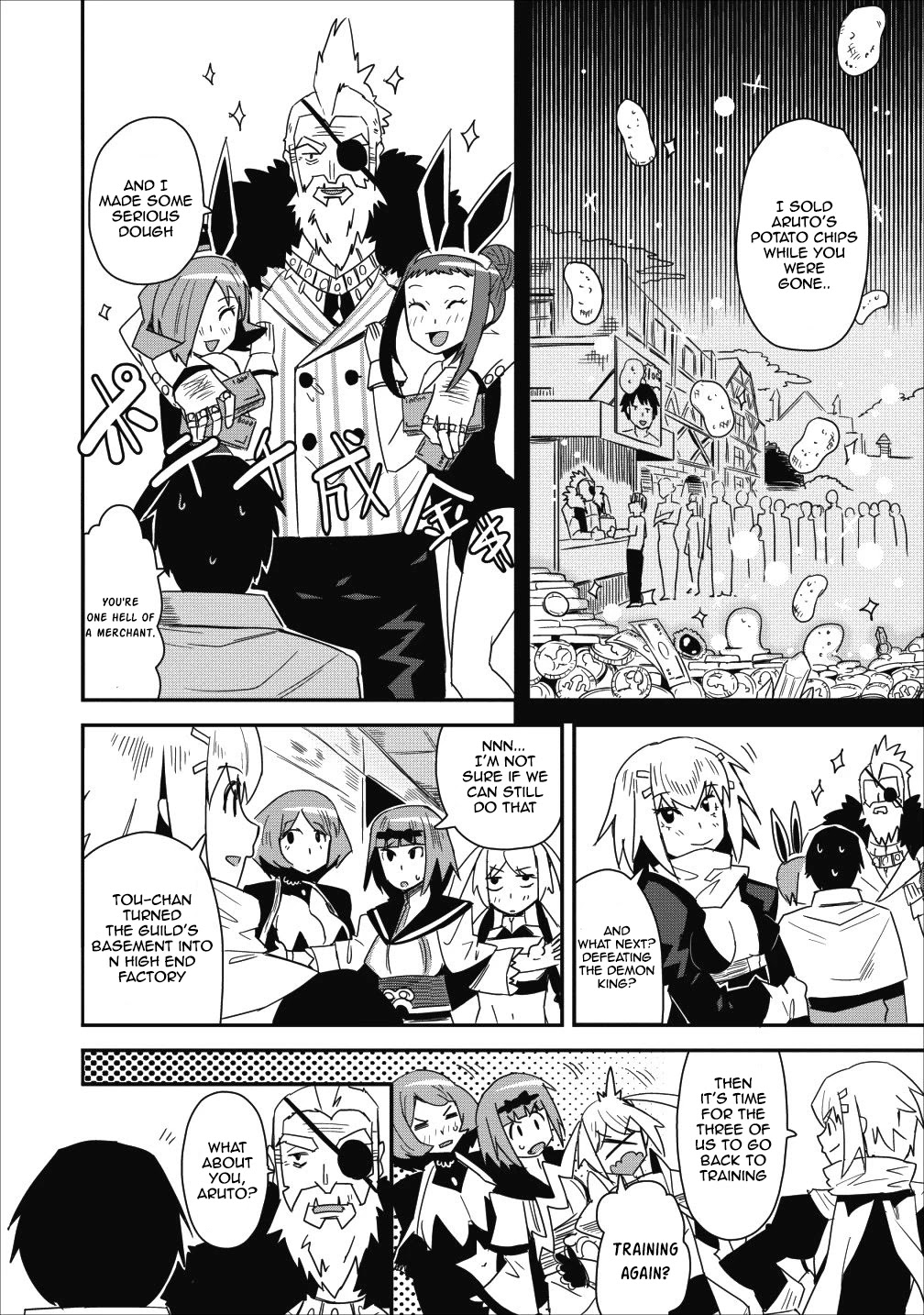 Class-goto Shuudan Teni Shimashita ga, ichiban Tsuyoi Ore wa Saijaku no Shounin ni Gisouchuu Chapter 8 page 20 - Chapter 8
